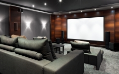 Home theater interior